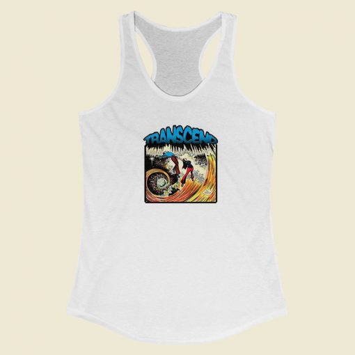 Prying Open My Third Eye 80s Racerback Tank Top