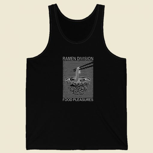 Ramen Division Food Pleasure 80s Retro Tank Top