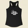 Real Hot Girl Shit 80s Racerback Tank Top