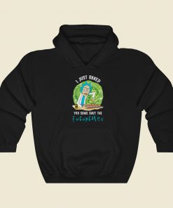 Rick Sanchez Baked Fucupcakes 80s Hoodie Style