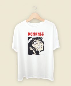 Romance Anime Girl 80s Retro T Shirt Style