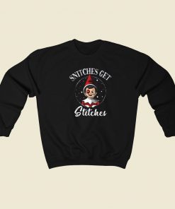 Snitches Get Stitches Xmas Sweatshirt Style