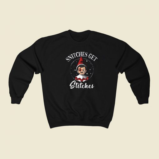 Snitches Get Stitches Xmas Sweatshirt Style