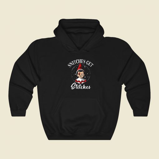 Snitches Get Stitches Xmas Hoodie Style