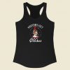 Snitches Get Stitches Xmas Racerback Tank Top