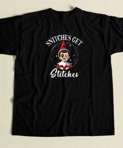 Snitches Get Stitches Xmas T Shirt Style