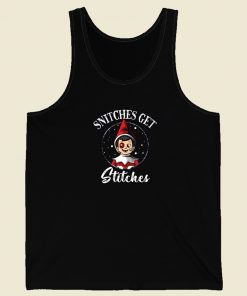 Snitches Get Stitches Xmas Tank Top