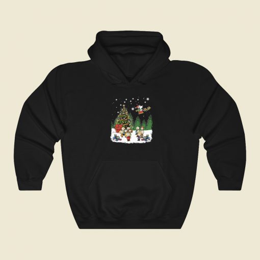 Snoopy Be A Santa Christmas 80s Retro Hoodie Style