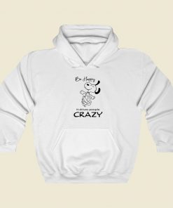 Snoopy Drive People Crazy 80s Retro Hoodie Style