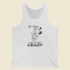 Snoopy Drive People Crazy 80s Retro Tank Top