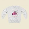 Snoopy In December Wear Pink 80s Retro Sweatshirt Style