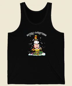 Snoopy Woodstock Charlie Brown 80s Retro Tank Top