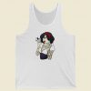 Snow White Punk Rock 80s Retro Tank Top