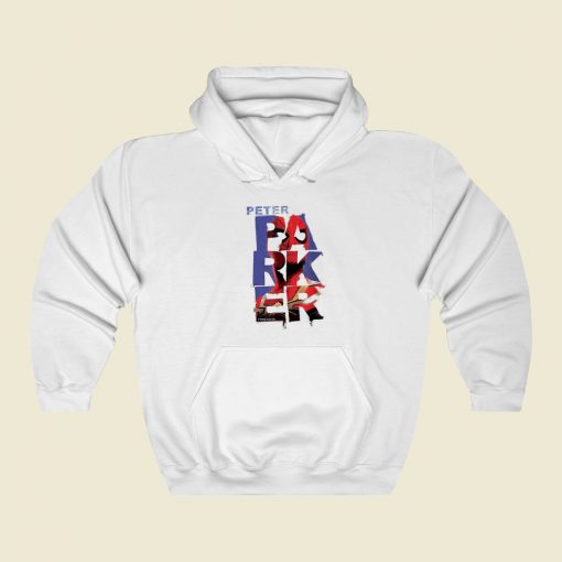 Spider Man No Way Home Peter Parker Letters Hoodie Style