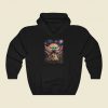 Starry Night Baby Yoda 80s Retro Hoodie Style