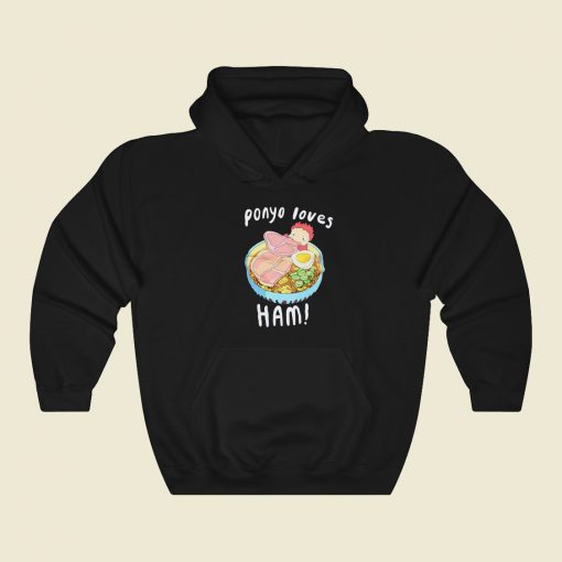 Studio Ghibli Ponyo Ham Lovers Hoodie Style