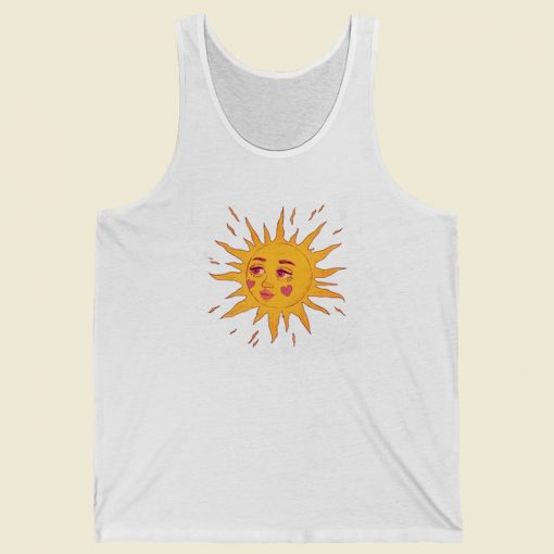 Sun Kissed Summer 80s Retro Tank Top