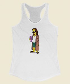 The Dude Homer Man Vintage Racerback Tank Top