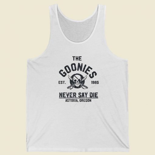 The Goonies Poster 80s Retro Tank Top