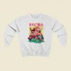 The Mushroom Warrior 80s Retro Sweatshirt Style