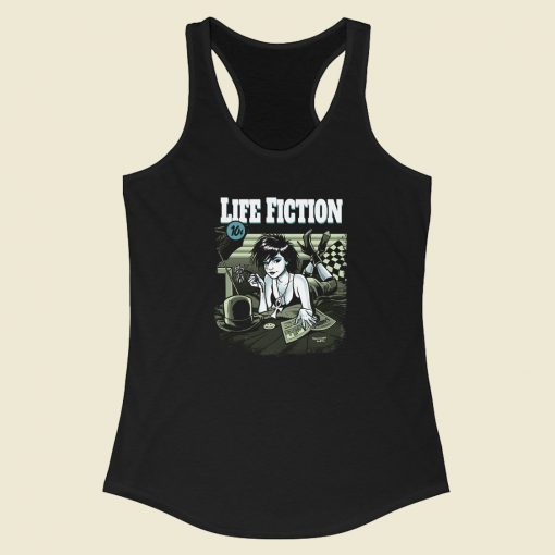 The Sandman Pulp Fiction 80s Racerback Tank Top