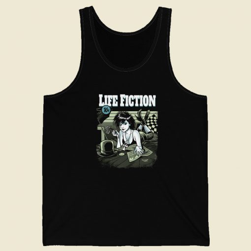 The Sandman Pulp Fiction 80s Retro Tank Top