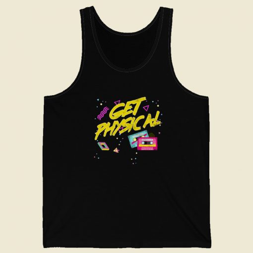 Totally Rad Get Physical 80s Retro Tank Top