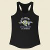 No Sign Of Intelligent 80s Retro Racerback Tank Top