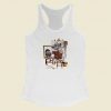 Wrong Triple Self Portrait 80s Racerback Tank Top