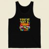 You Have Got A Friend 80s Retro Tank Top