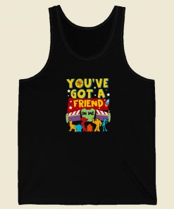 You Have Got A Friend 80s Retro Tank Top