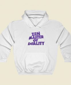 Zen Master of Duality Yoga Hoodie Style