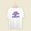 Zen Master of Duality Yoga 80s Retro T Shirt Style