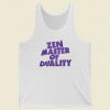 Zen Master of Duality Yoga 80s Retro Tank Top