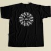 All Seeing Eye Mandala Sacred 80s Retro T Shirt Style