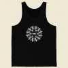 All Seeing Eye Mandala Sacred 80s Retro Tank Top