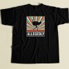 Allegedly Ostrich 80s Retro T Shirt Style