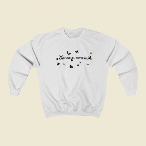 Antisocial Butterfly 80s Sweatshirt Style