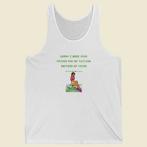 Apologies Milks Merch 80s Retro Tank Top