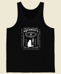 Aquaman Liquor Graphic 80s Retro Tank Top