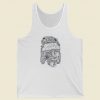 Arctic Monkeys Zentangle 80s Retro Tank Top