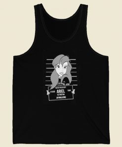 Ariel Princess Funny 80s Retro Tank Top