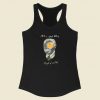 Art Is About Letting Gogh 80s Racerback Tank Top