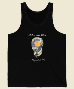 Art Is About Letting Gogh 80s Retro Tank Top