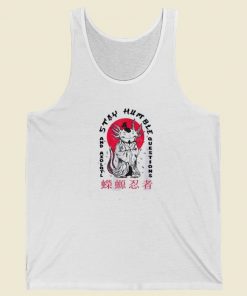 Axolotl Questions Wise Sensei 80s Retro Tank Top