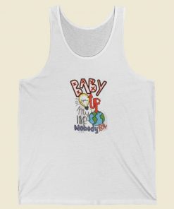 Baby You Light Up Lyric 80s Retro Tank Top