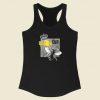 Beehive Cute Beekeeping 80s Racerback Tank Top