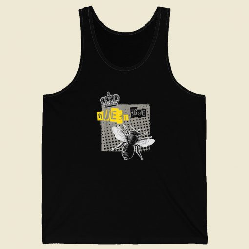 Beehive Cute Beekeeping 80s Retro Tank Top