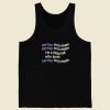 Berries And Cream Meme 80s Retro Tank Top