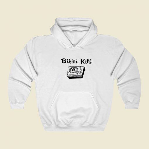 Bikini Kill Tape Graphic Hoodie Style